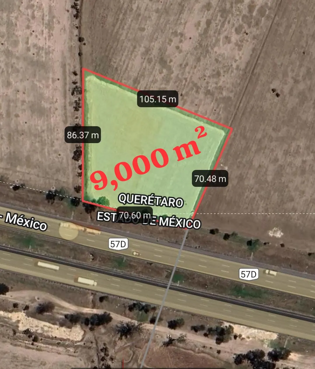 Carretera Mex-Qro, TERRENO COMERCIAL EN VENTA, Polotitlan,
